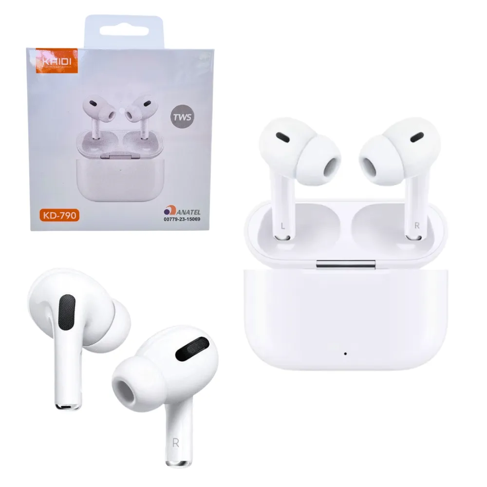 KD-790 Caixa de Som Bluetooth Portátil com Graves Potentes e Bateria Duradoura