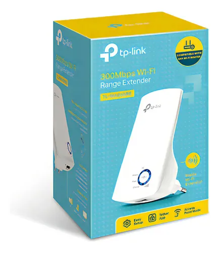 TLWA850RE Repetidor Wi-Fi de Sinal para Redes Domésticas e Escritórios - Amplificador de Alcance Extensor Universal