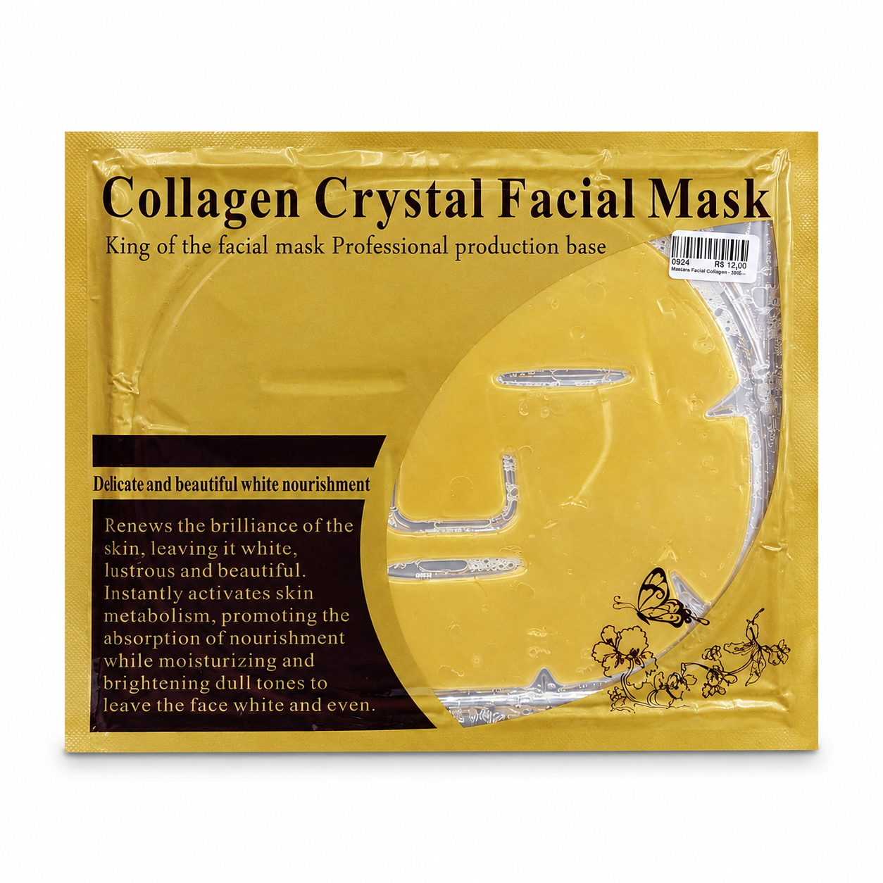 Máscara Facial Colágeno - Máscara Facial