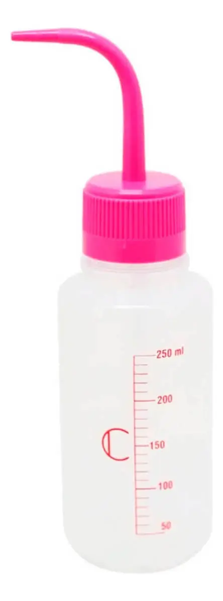 Frasco Dosador Pisseta 250ml Rosa
