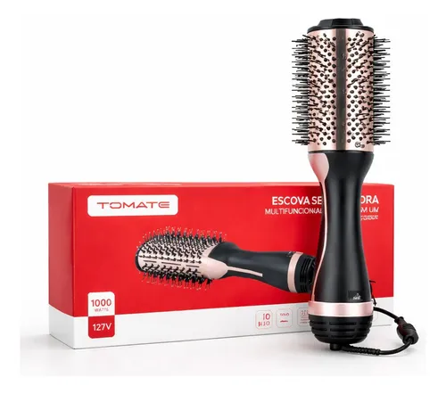 MSE-2900A Escova Secadora Profissional 3 em 1 Alisa, Seca e Modela