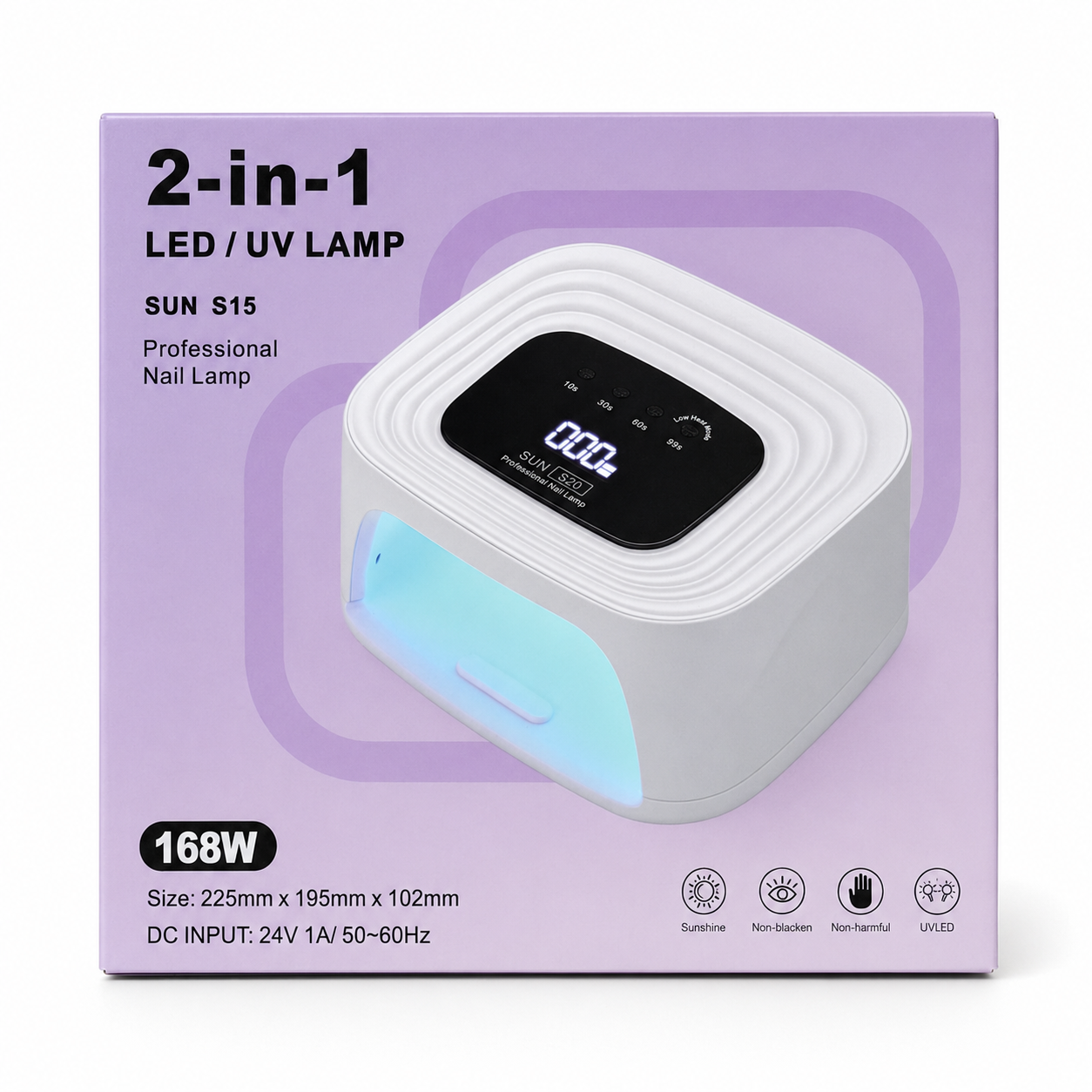 SUN - Cabine UV LED S1 168W