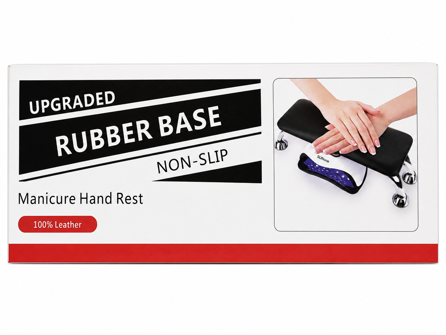 Apoio de Mão Rubber Base
