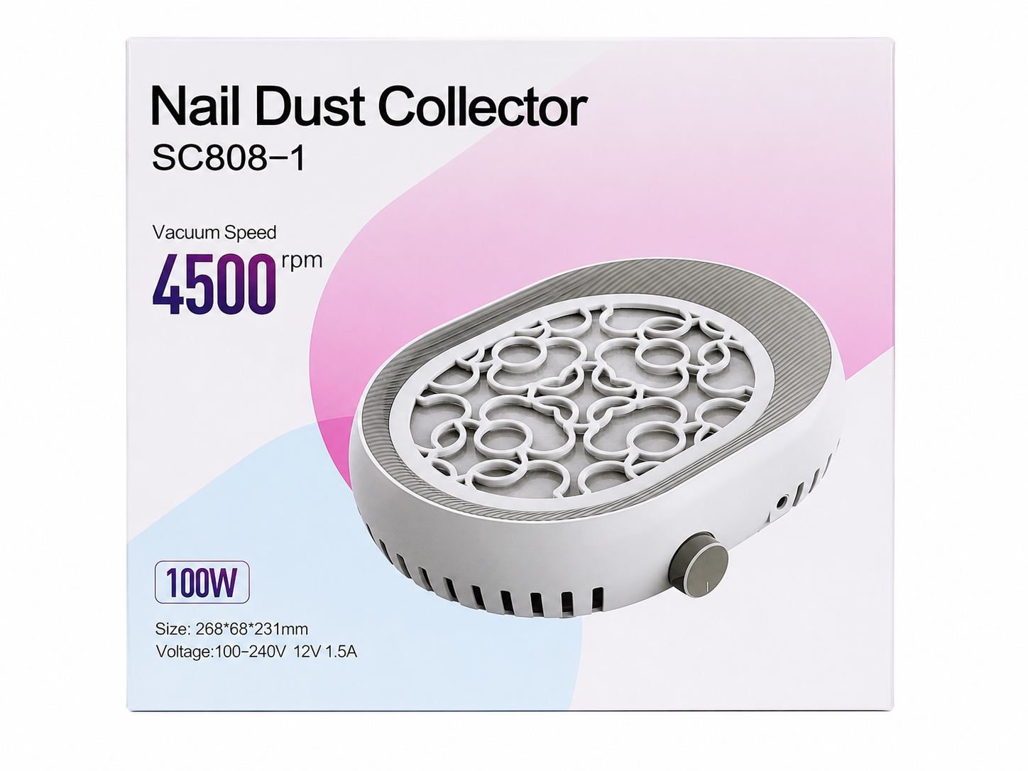 Coletor de Pó para Unhas SQ808-1