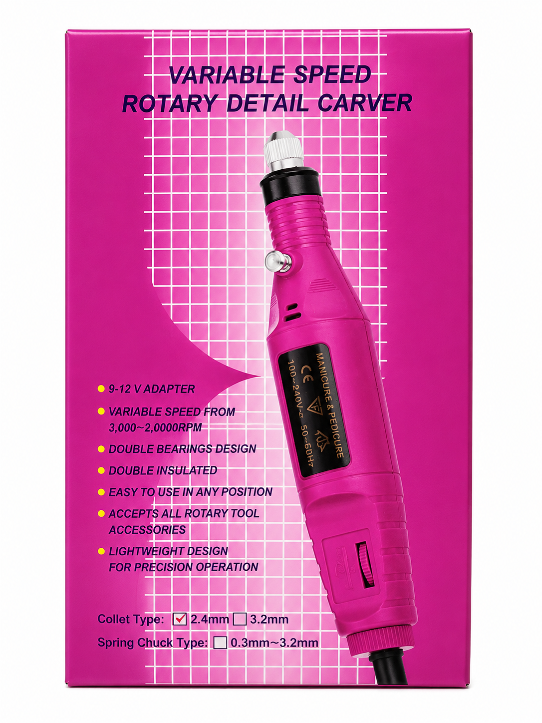 Lixadeira Elétrica Rotary Detail Carver