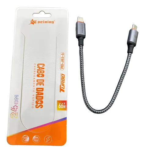 PEI-J83-3 - Cabo USB para Tipo-C